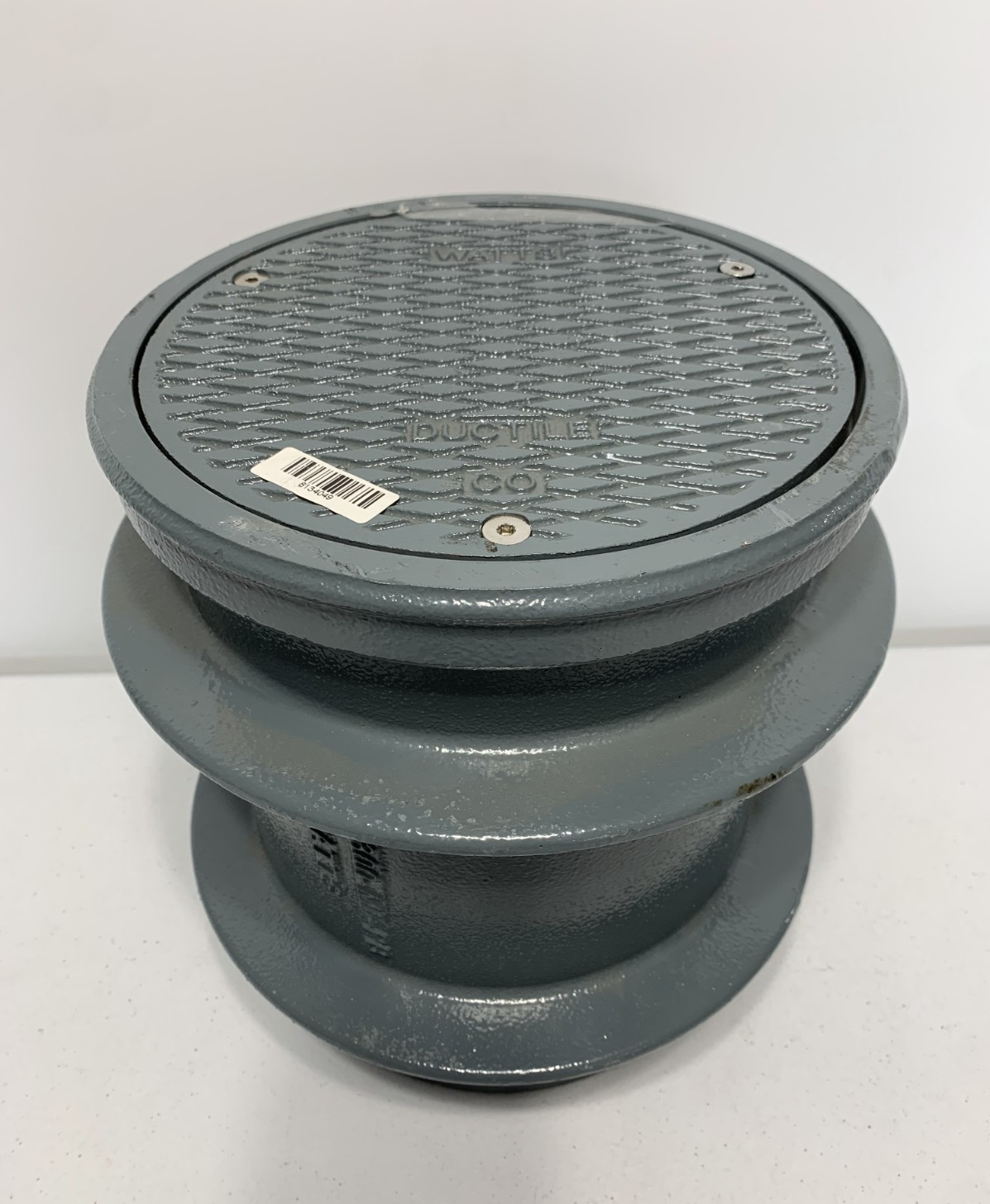 Watts CO-300-MF 11 x 11-5/8 Epoxy Coated Cast Iron Access Housing for Cleanout