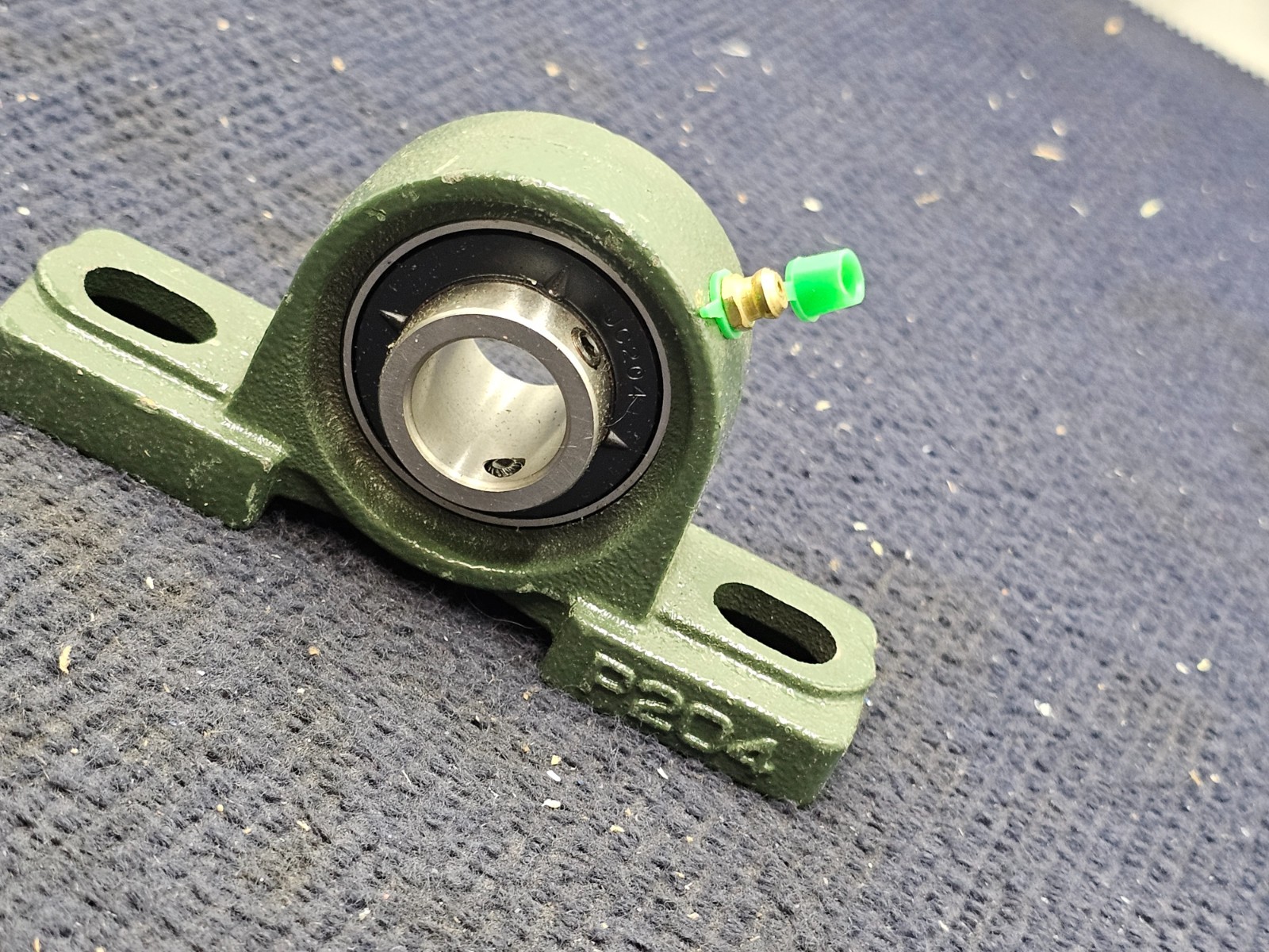 (QTY 3) P204 UC204 Pillow Block Bearing Unit 2-Bolt Mount Housing Bore Durable