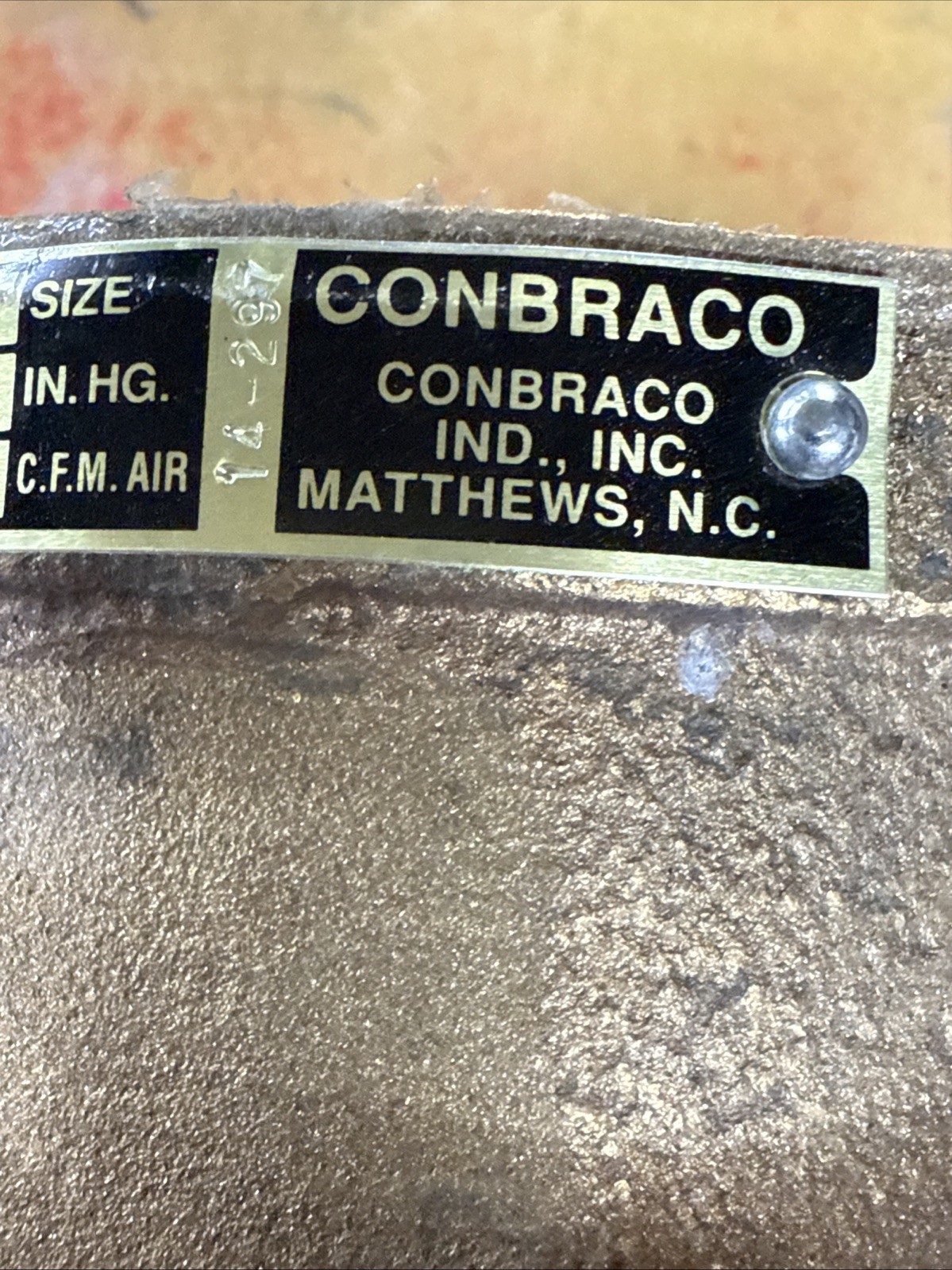 Conbraco 3″ Inlet 3″ Outlet High Capacity Steam Valve 15 Max psi, Bronze 14-297