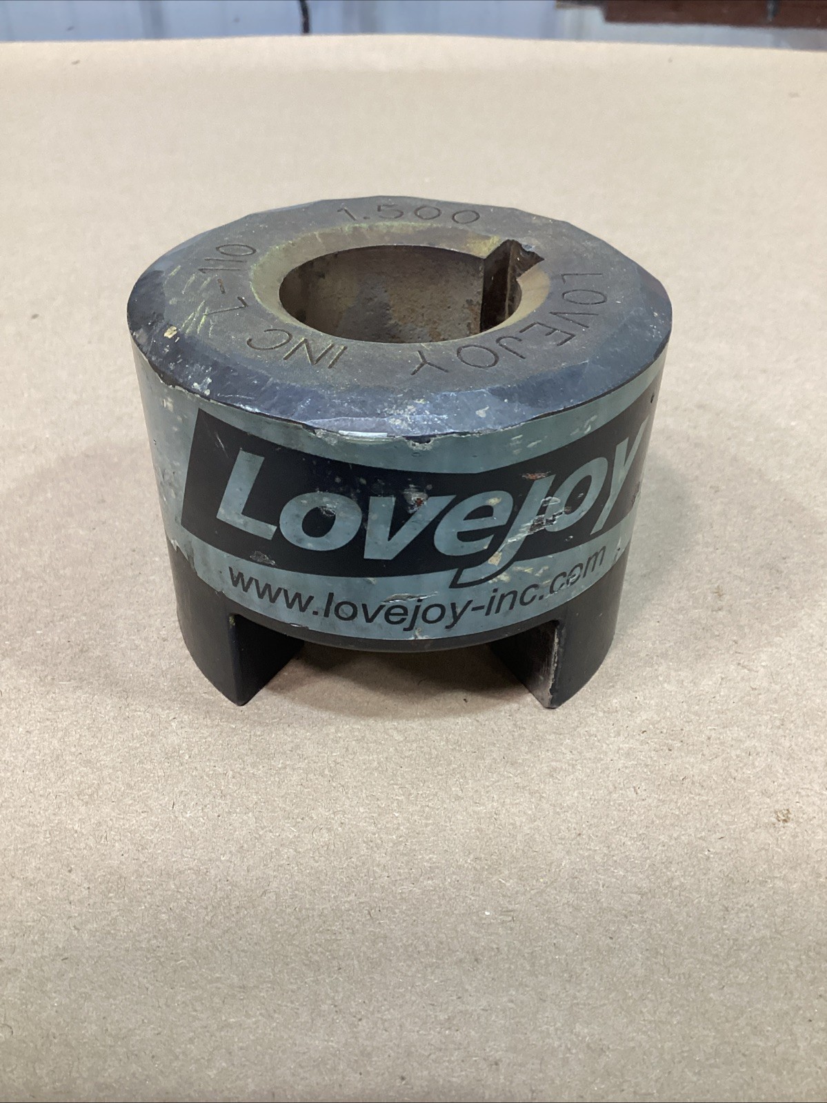 LOVEJOY JAW COUPLING HUB L-110 1.500″ 1-1/2″ BORE