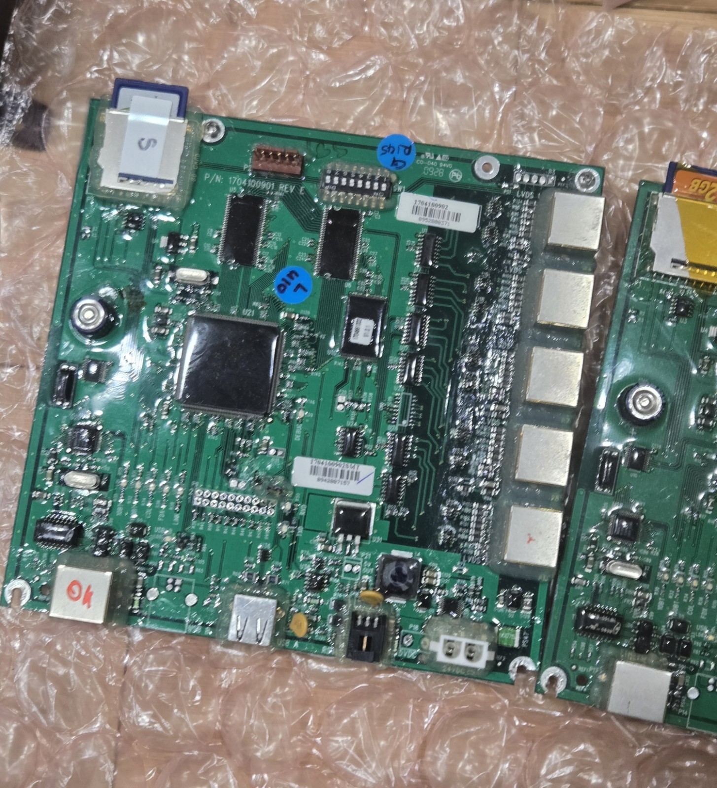Lot of UNTESTED Items Daktronic Wireless Kit 0A-1327-1111 A-2476E Boards Etc