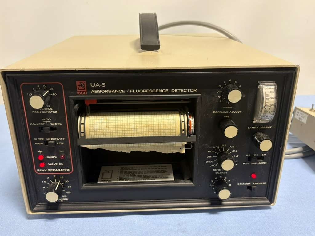 ISCO UA-5 Absorbance/Fluorescence Detector w/ Type 6 Optical Unit Part 89243