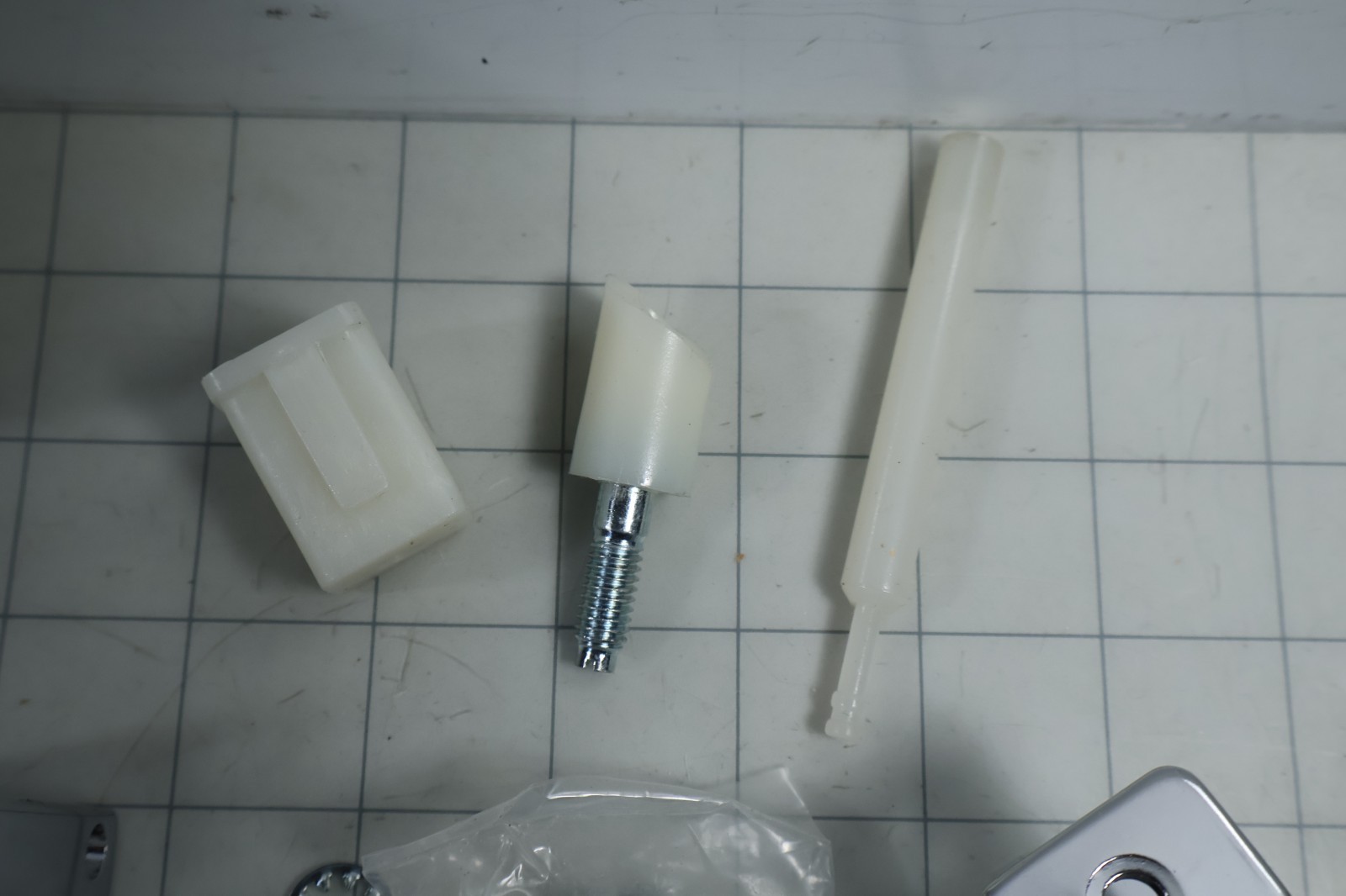 Global 40-8513500G Standard Door Hardware Kit Chrome Finish NEW