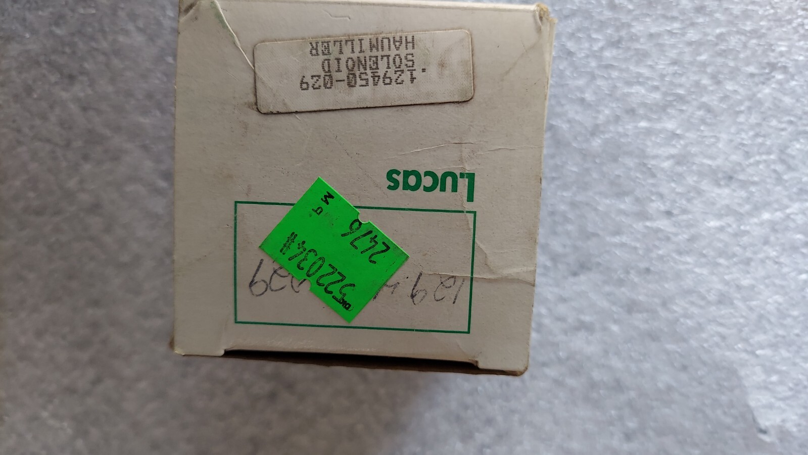 New Lucas 129450-029 Solenoid