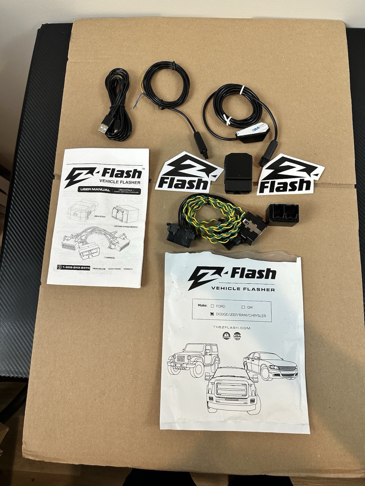 Z-Flash Vehicle Flasher – Ram, Chrysler, Durango, Wrangler, Charger, Gladiator