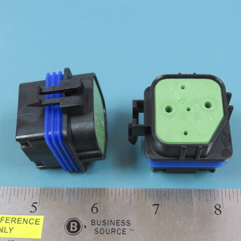 APTIV/DELPHI 12065685 Qty of 10 per Lot Metri-Pack 630 Black 5 Way Relay Socket