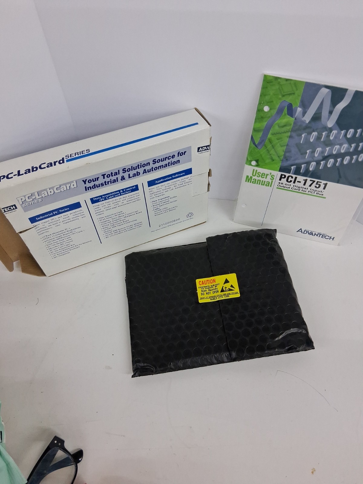 Advantech PC-Lab Card Series PCI-1751 REV.A1 02-2(184)