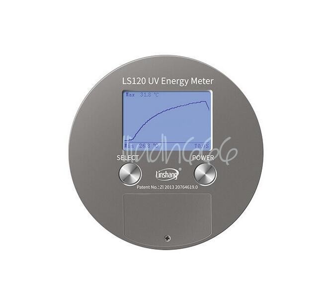1PC New UV Energy Meter UV irradiance and temperature UV Energy meter LS120