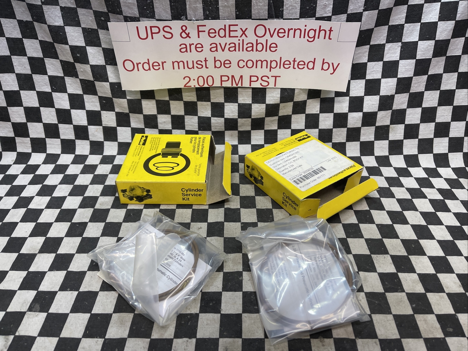 PARKER CB402HL005, 2H, 3L, VH Series Cylinder Body, LOT OF 2, SHIPSAMEDAY#144P5