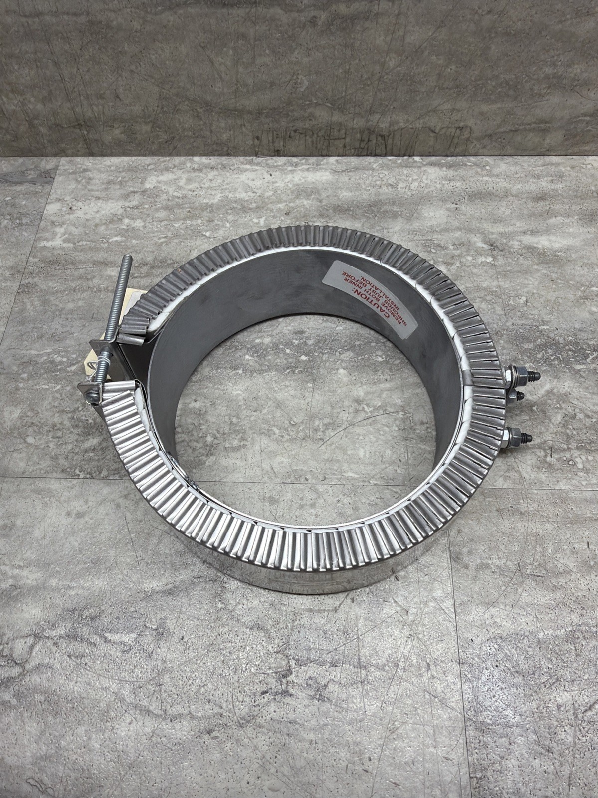 Plastic Process PPE C-28063 Ceramic Band Heater, 240/480V 1750W, 6-1/2” To 7”