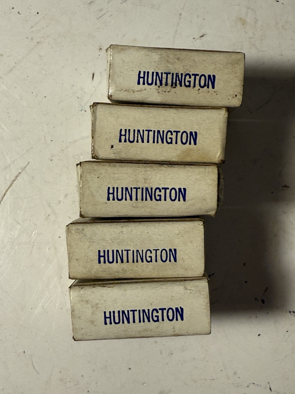 Lot of 5 Emery Wheel Dresser Cutters No 0 Huntington Vincent Steel Process NOS