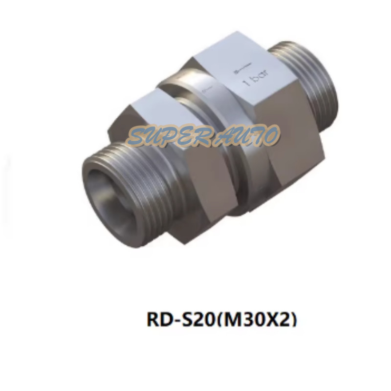 1PCS NEW FIT FOR type hydraulic one-way valve RD-S20 M30*2.0