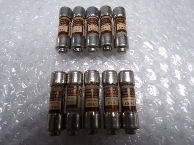 LIMITRON KTK-R-2 FUSE LOT OF 10 NSNP