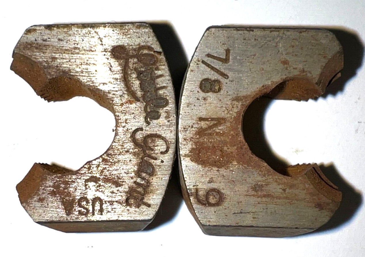 LITTLE GIANT ADJUSTABLE DIE 7/8″-9 NC SIZE 7/8″ HEIGHT 1-1/4″ WIDTH 2-PIECE*