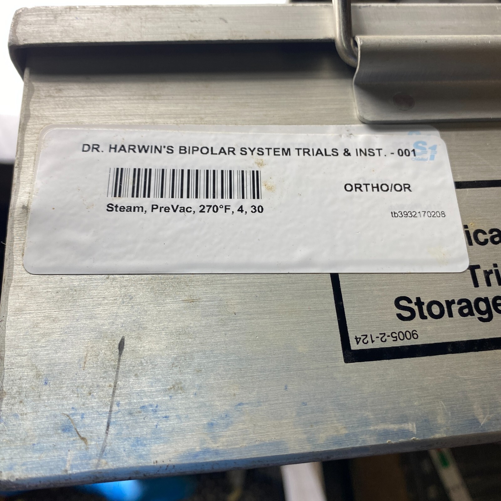 Howmedica Centrax 6825-9-900 Bipolar System Trials Instruments Set Bag of 32✅