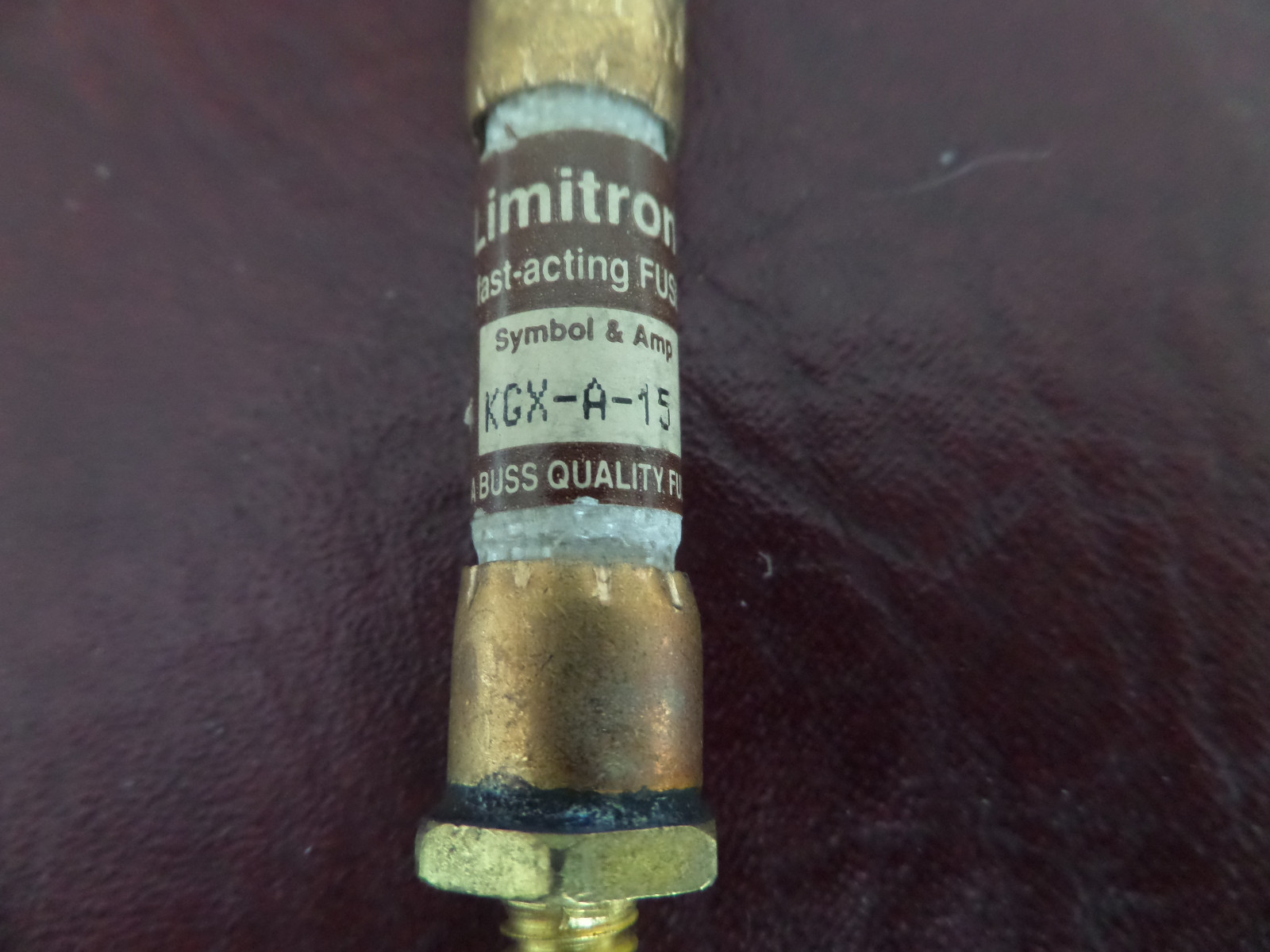 Bussmann, Limitron, KGX-A-15, Fuse