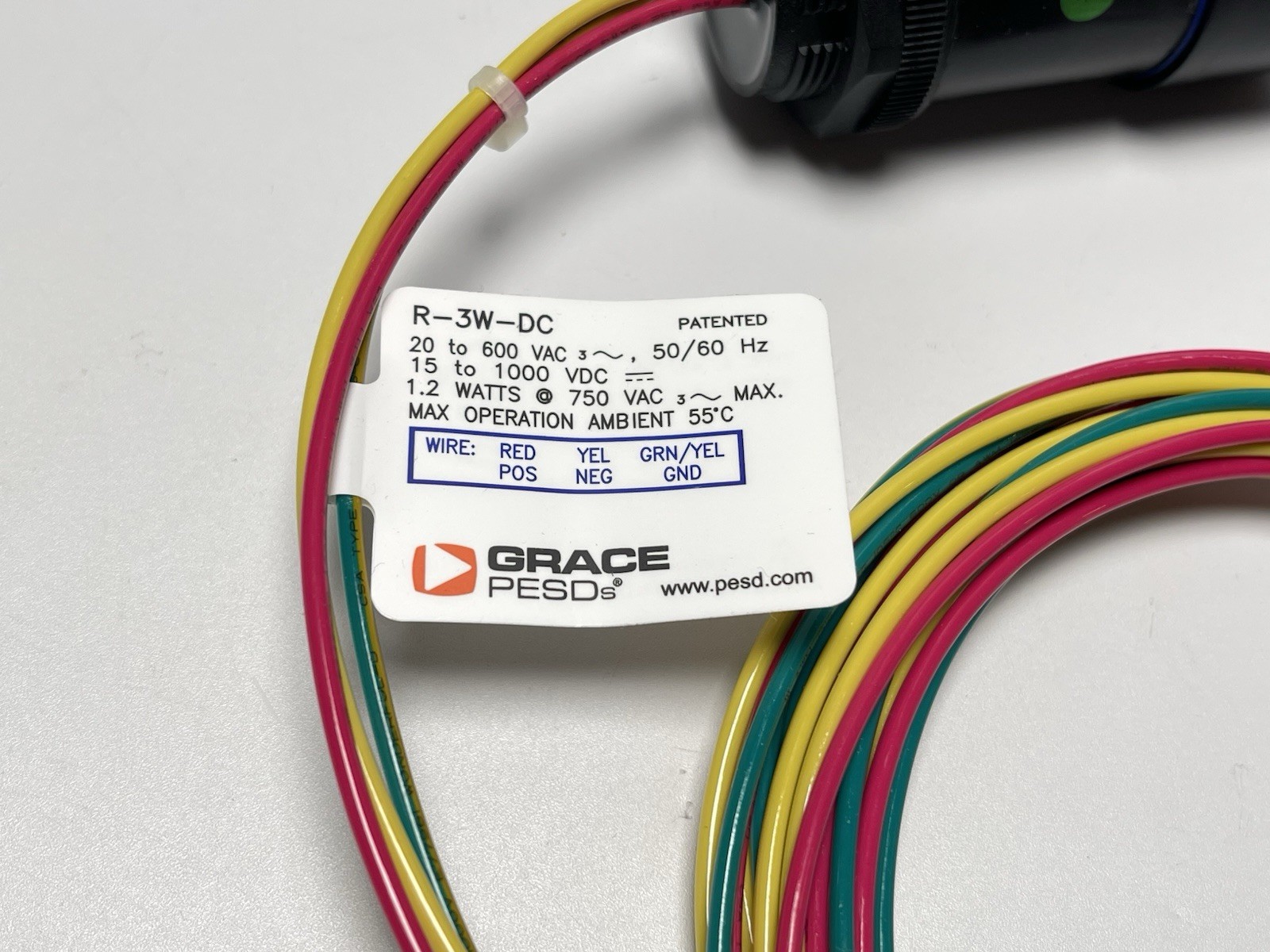 Grace PESD DC Voltage Test Station – R-3W-DC & R-3MT-1K-LL With M3 Panel Mount
