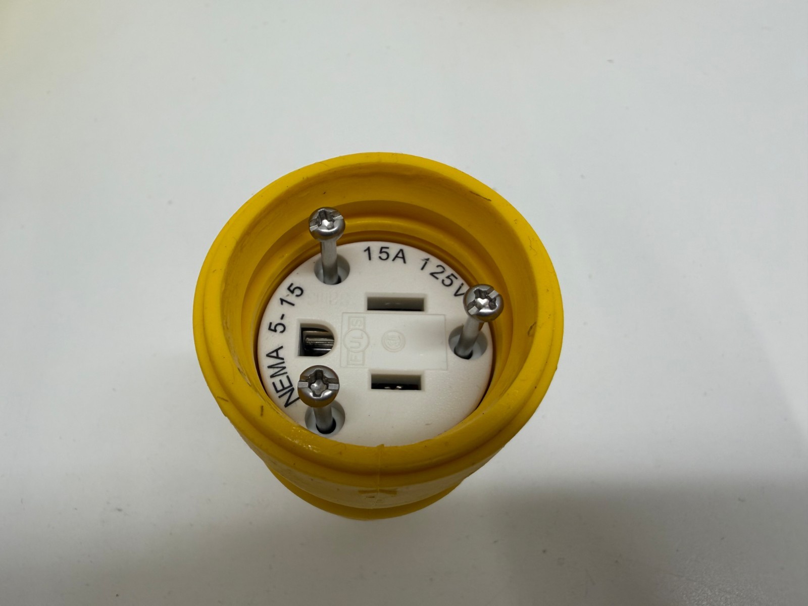 NEW OLD STOCK! HUBBELL 15A 125V WATERTIGHT CONNECTOR HBL15W47AM1