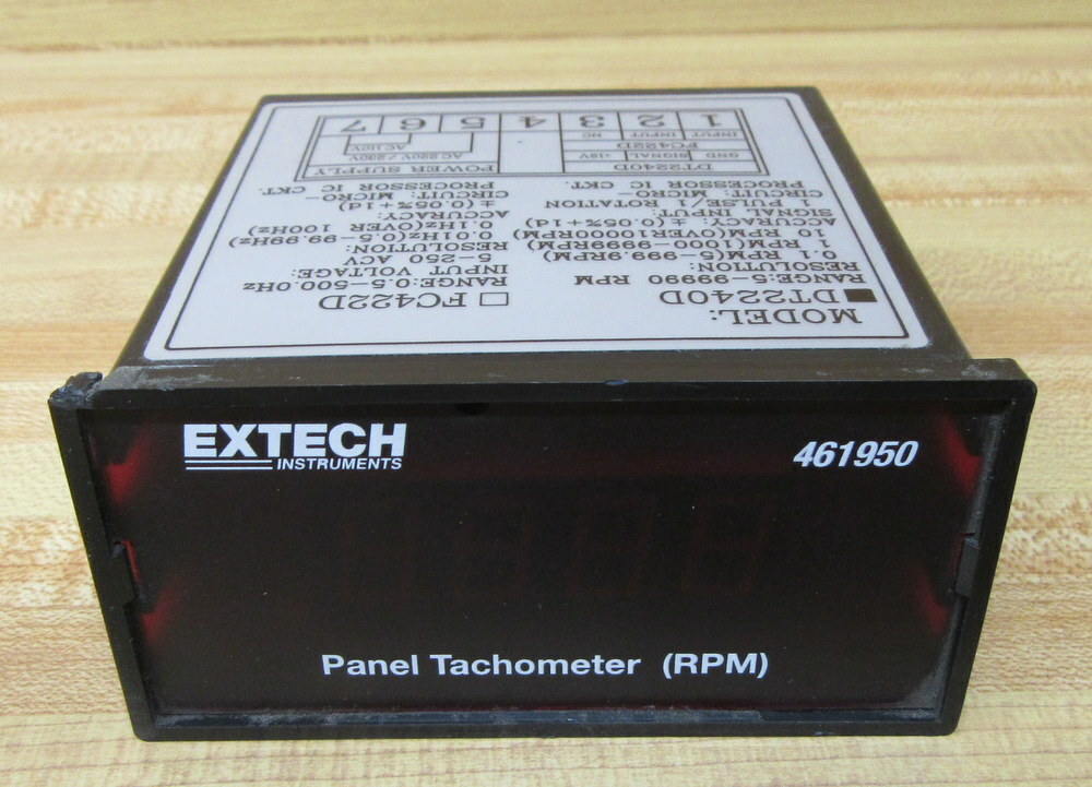 Extech Instruments 461950 Tachometer W/ Cracked Housing