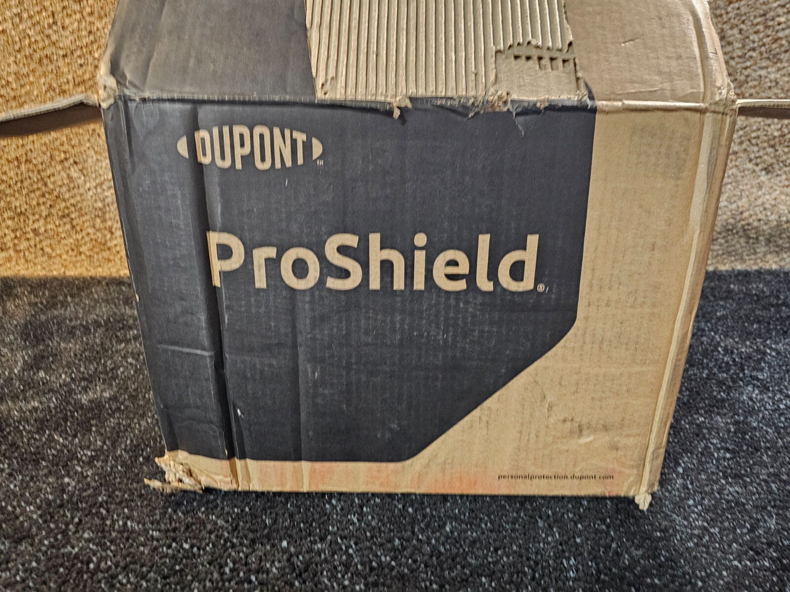 (QTY 25) DuPont ProShield Disposble Protective Coverall w/ Serged Seam Open Cuff