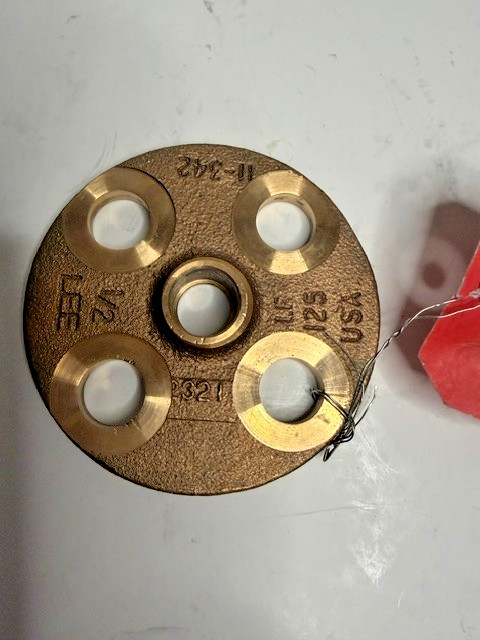 Lee 11-342 Brass Companion Flange 1/2″ Class 125 Bolt 4 NEW