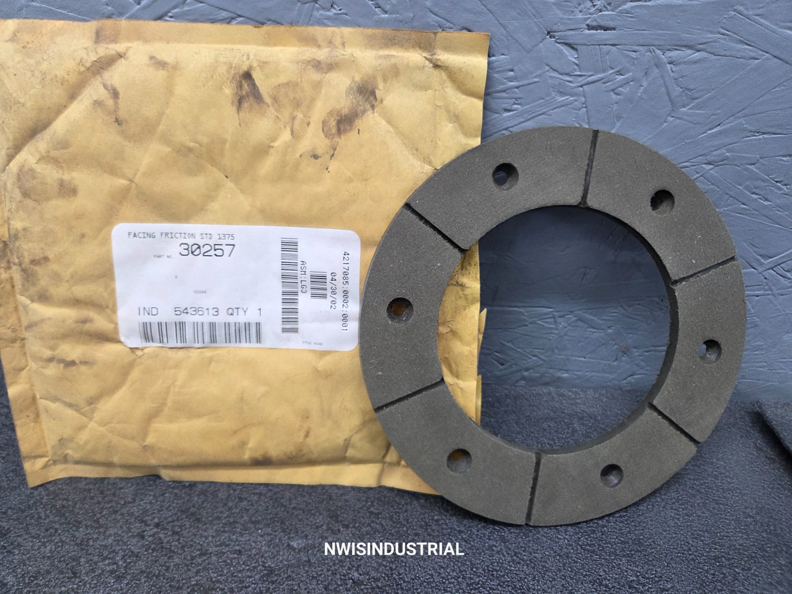 Nexen/Horton Brake Facing Kit 30257, STD 1375, 543613