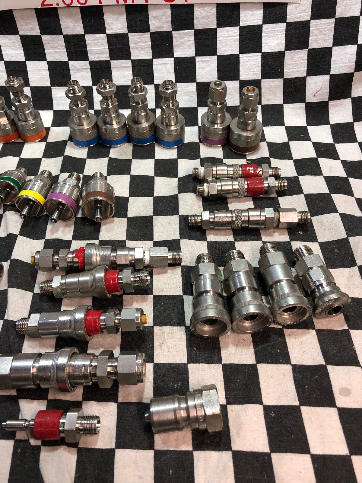 Big Lot Of SWAGELOK QUICK CONNECT 1/4” to 1/2”, KEY QC & QTM,, SHIPSAMEDAY