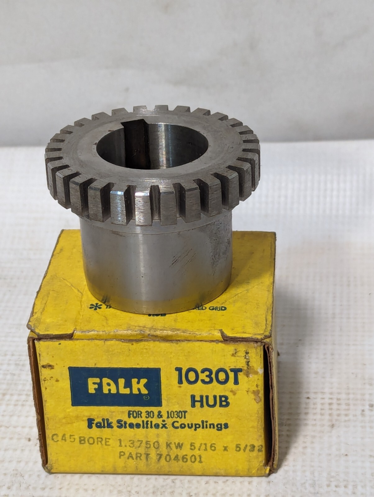 Falk 1030T hub, C45 bore, 1.3750 KW, 5/16 x 5/32, part 704601