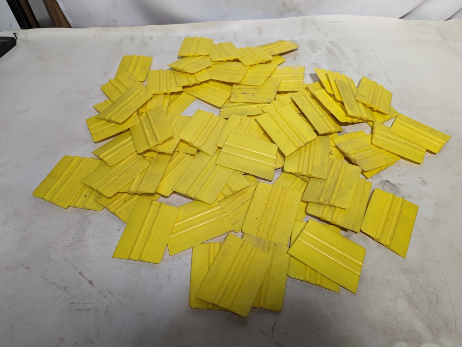 Lot of Kern EDM squeegees, 4 in x 3 in, as pictured