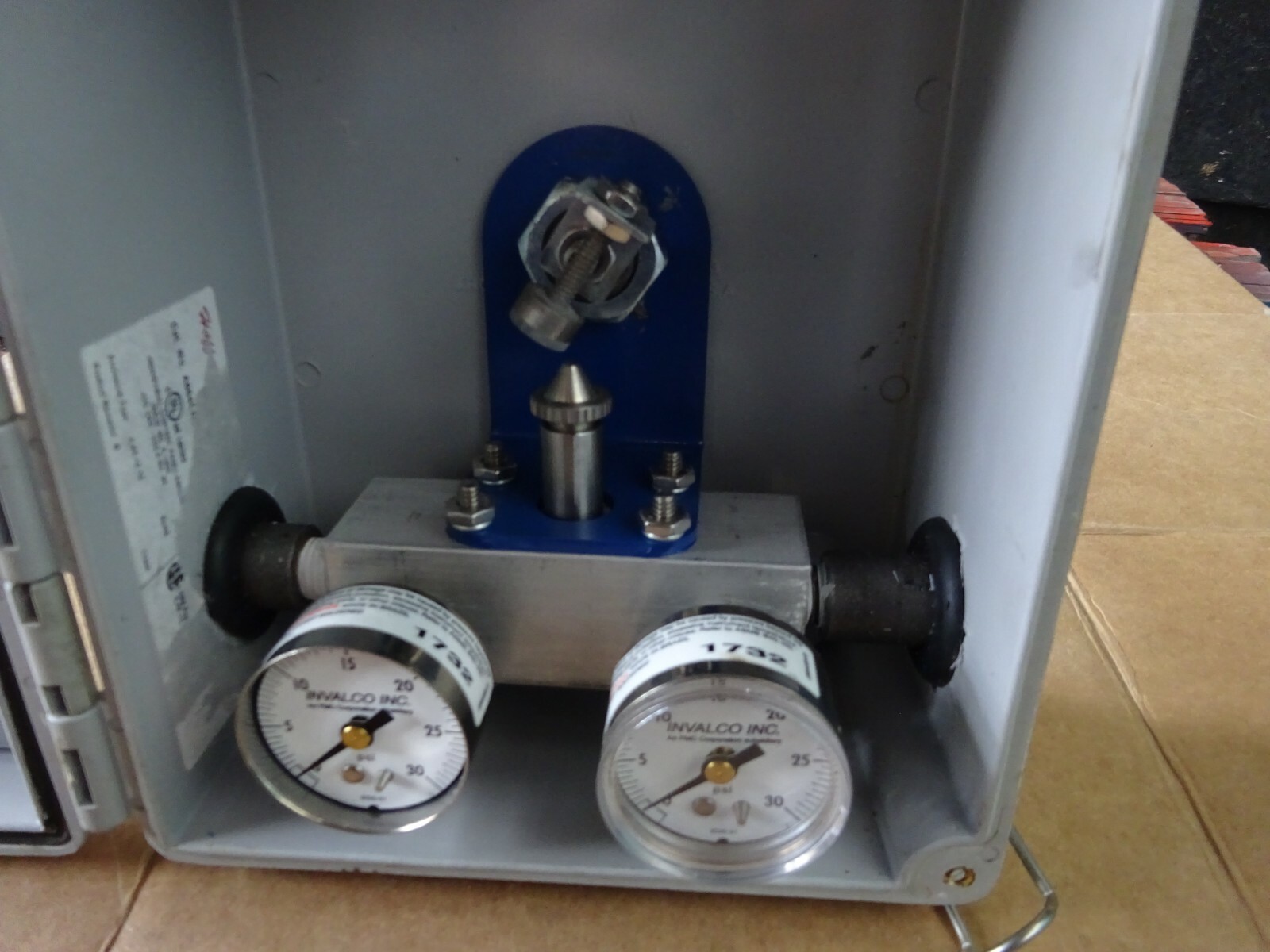 FMC TECHNOLOGIES D STYLE CT FLEXTUBE p561255 CHeck valve W gauges