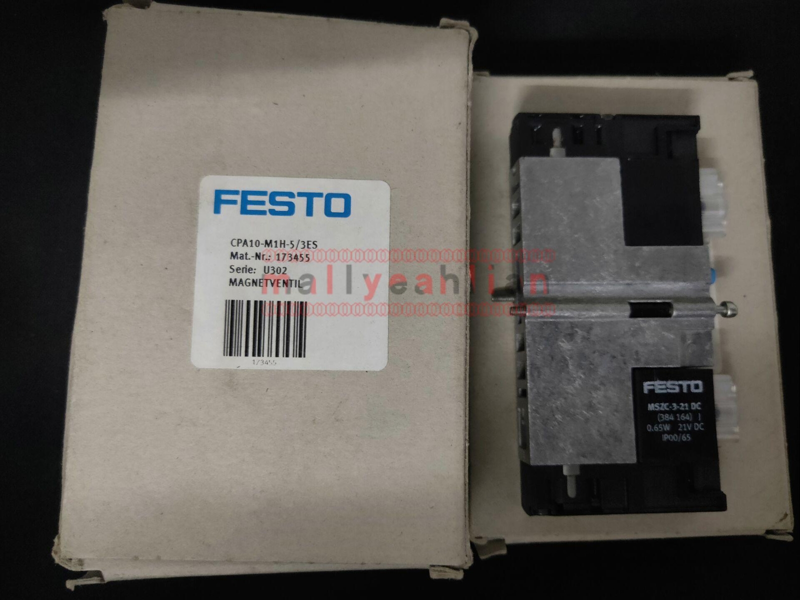 1PCS NEW FESTO CPA10-M1H-5/3-ES 173455 solenoid valve