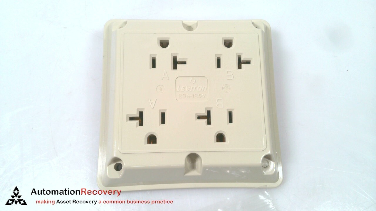 PASS & SEYMOUR 420-I QUAD RECEPTACLE, NEW #318078