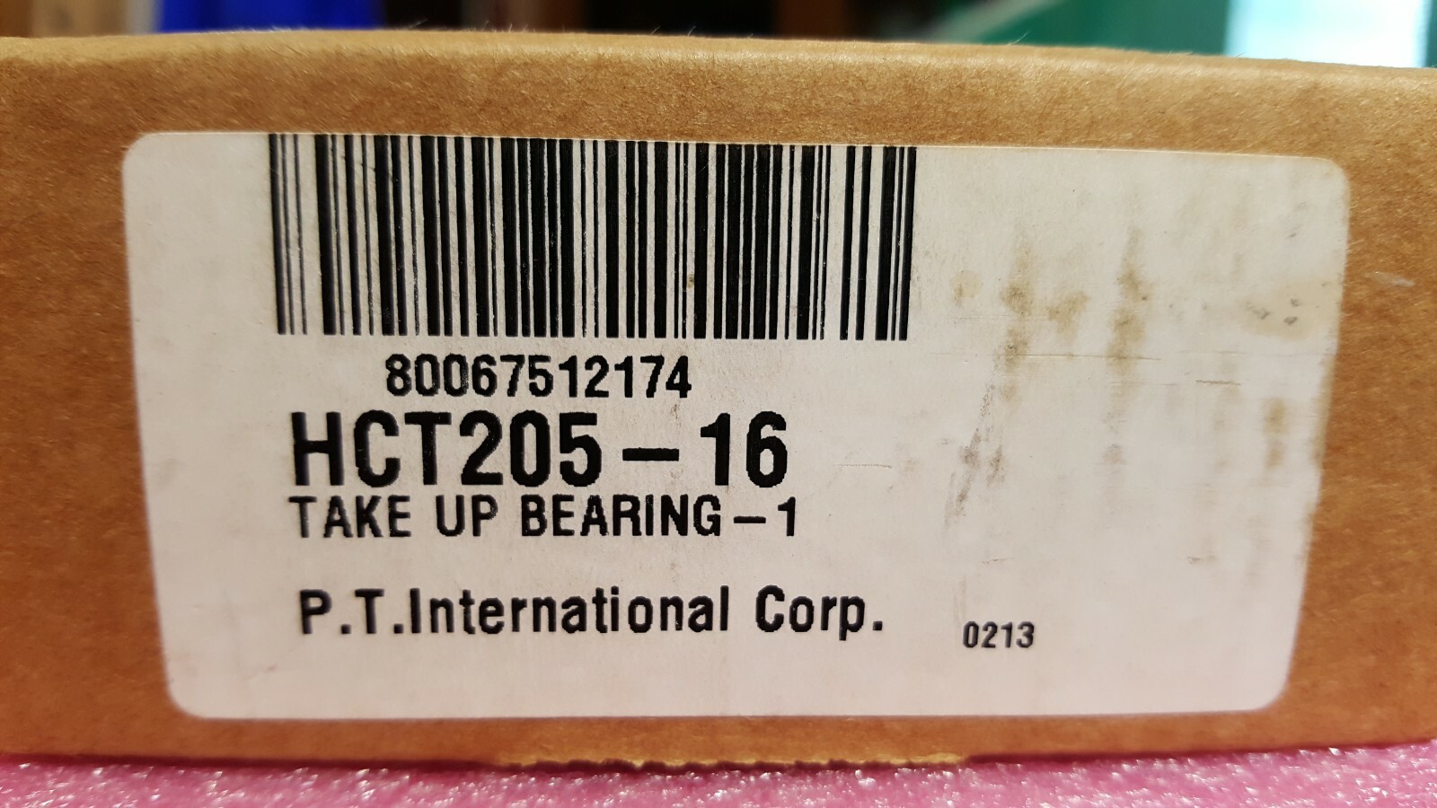 PTI HCT206-16 – Mounted Ball Bearing, Take-Up, Eccentric Collar 1-Inch Shaft