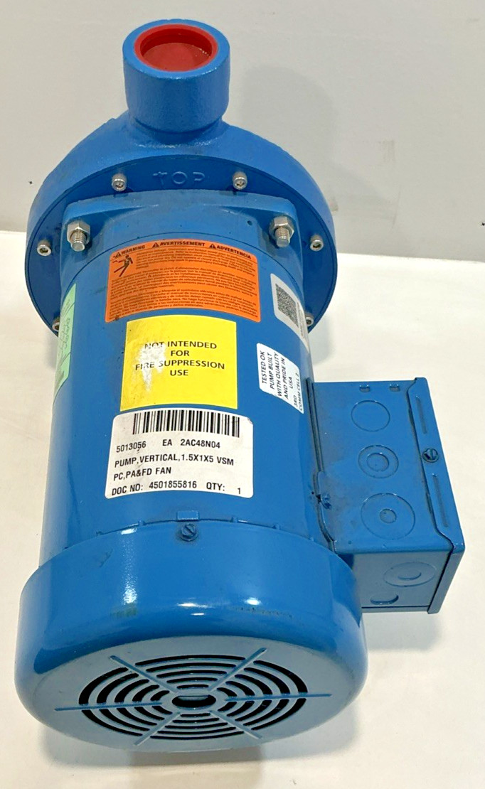 Goulds Centrifugal Pump – 3MC1G9C2 – 2HP, 3450RPM, 3PH, 56Y Frm, 230V -Brand NEW