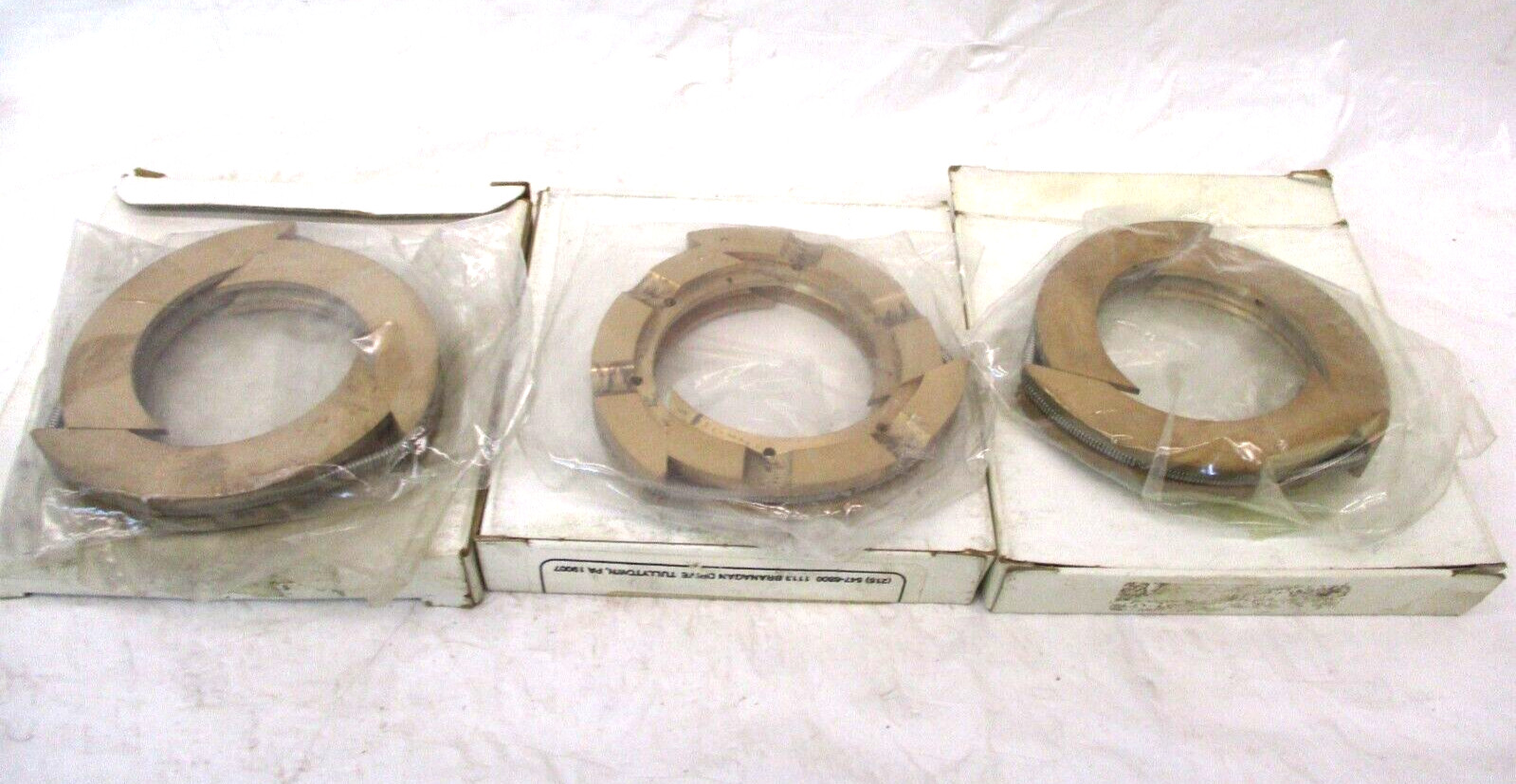 HI-TECH 2.000″ Wiper Set (3) Brz Tangent Wipers Lot of 3 Pieces A6669PA