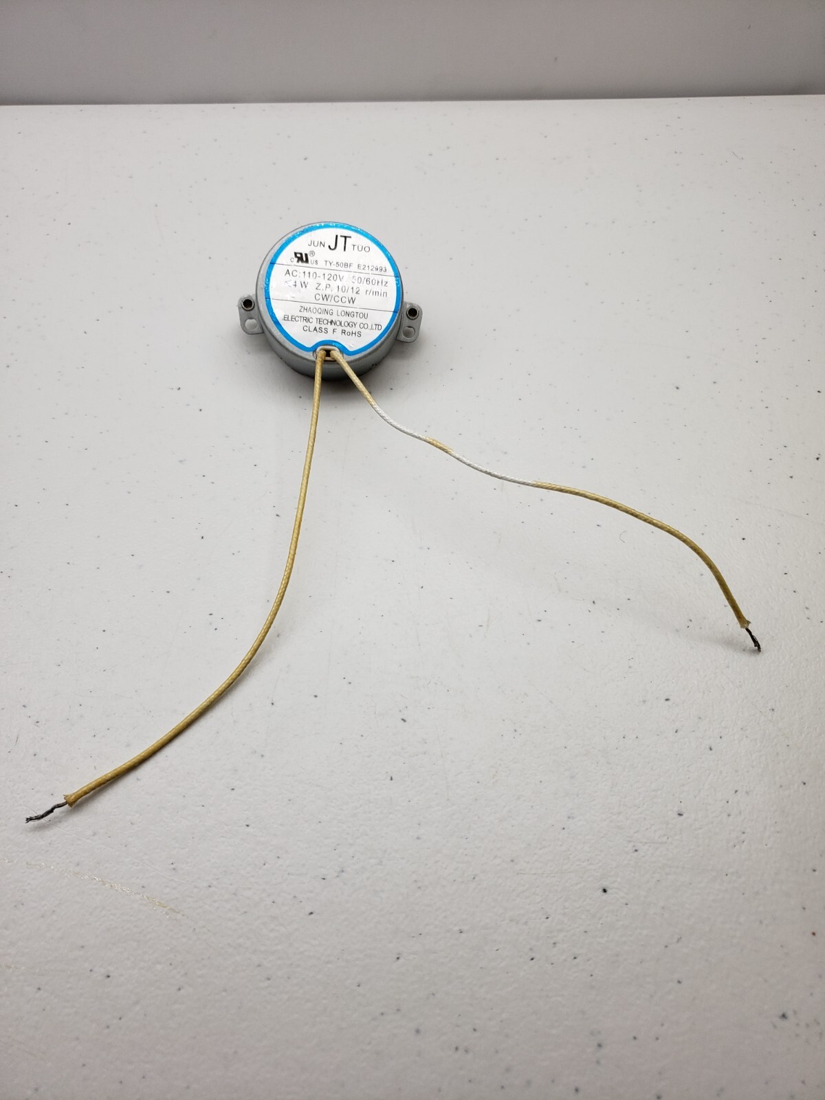 JUN TUO Synchronous Motor TY-50BF 110-120V 50/60Hz 4W Synchro replacement part 1
