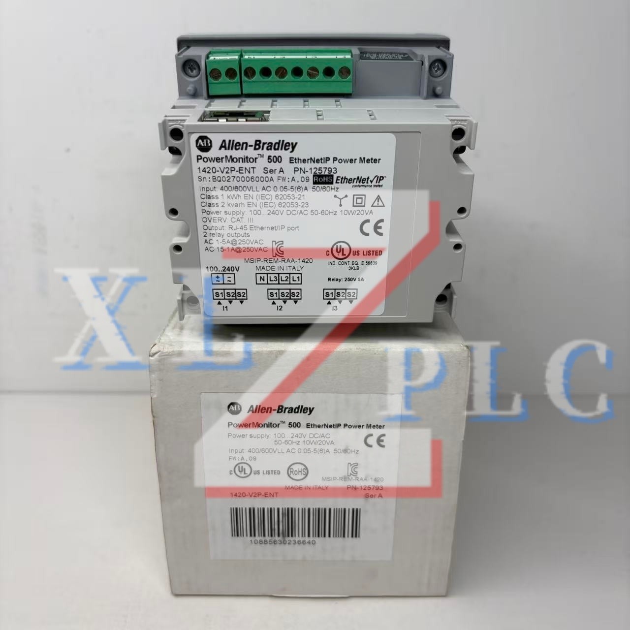 1PCS New Brand 1420-V2P-ENT Power Monitoring Equipment Digital Indicator In Box*
