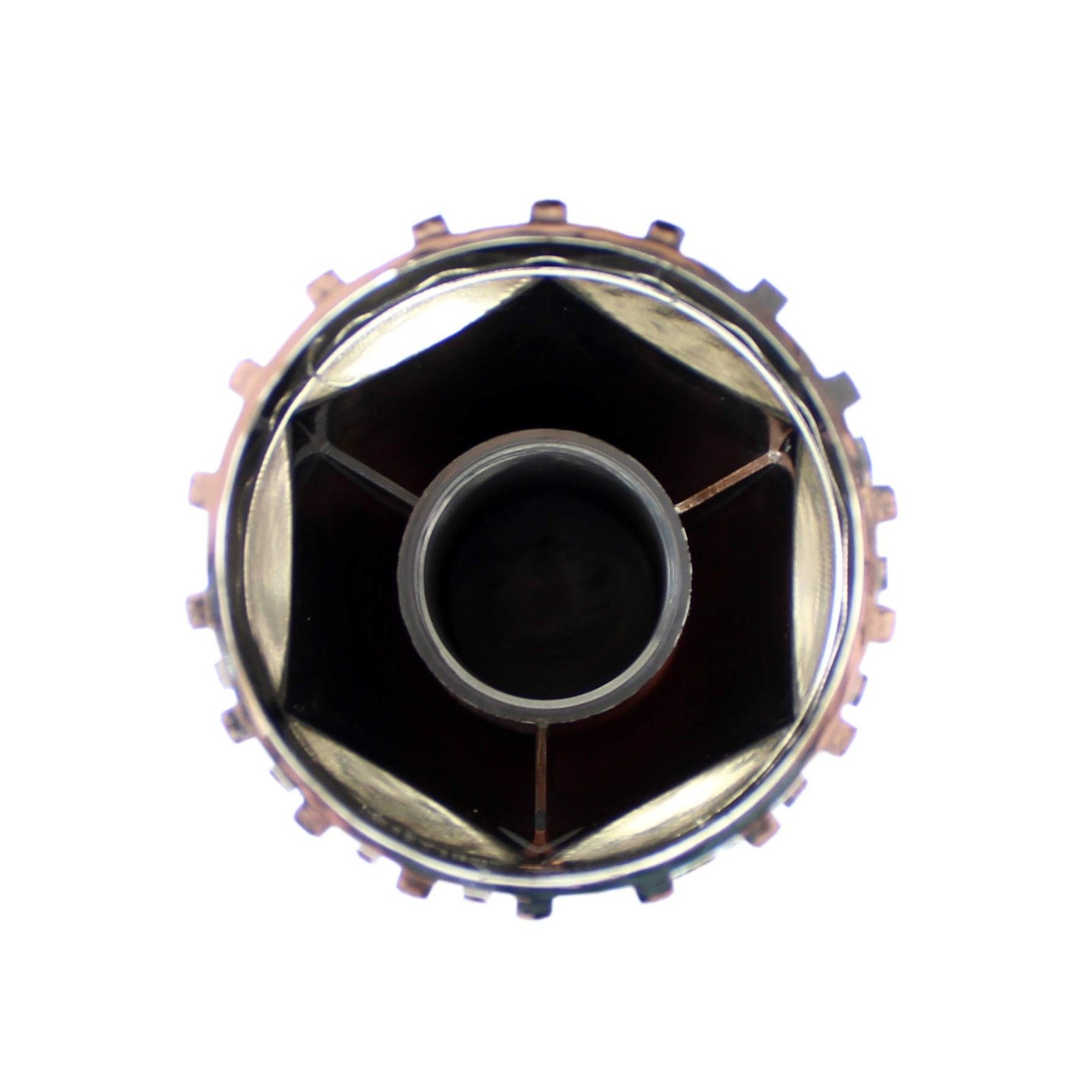 MRJLK Chrome ABS Complete Axle Cover Set with Standard Hub Caps and 33mm Scre…