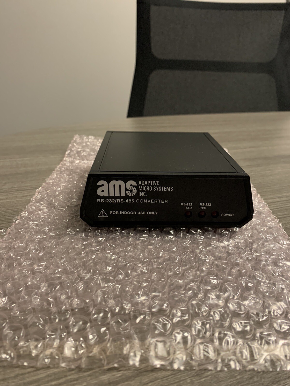NEW ADAPTIVE MICRO SYSTEMS 10881111 SER. A RS-232/RS-485 CONVERTER 50/60Hz