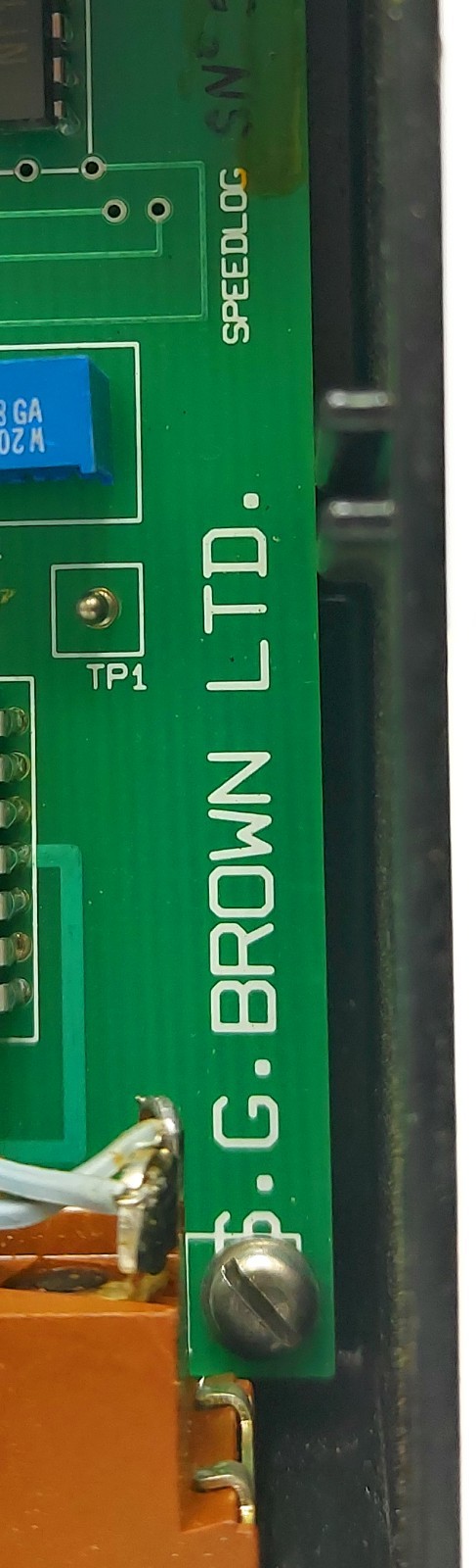 SG BROWN LTD. auto speed control unit 926881