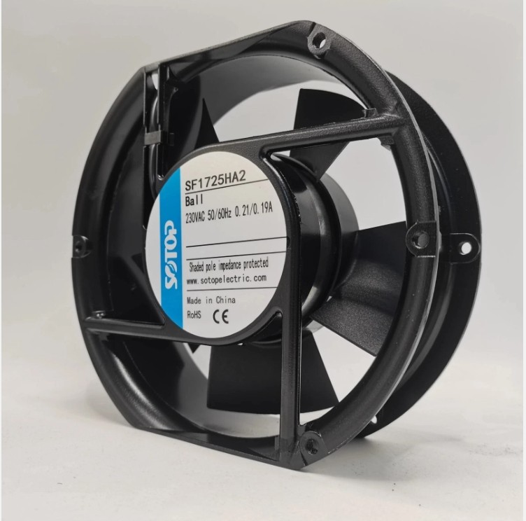 SOTOP SF1725HA2 230VAC 0.21A/0.19A 17251 Axial Cooling Fan