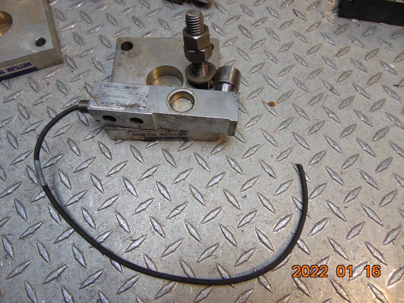 METTLER TOLEDO TB600363 1250 LBS Capacity Model 745 92-108 Load Cell