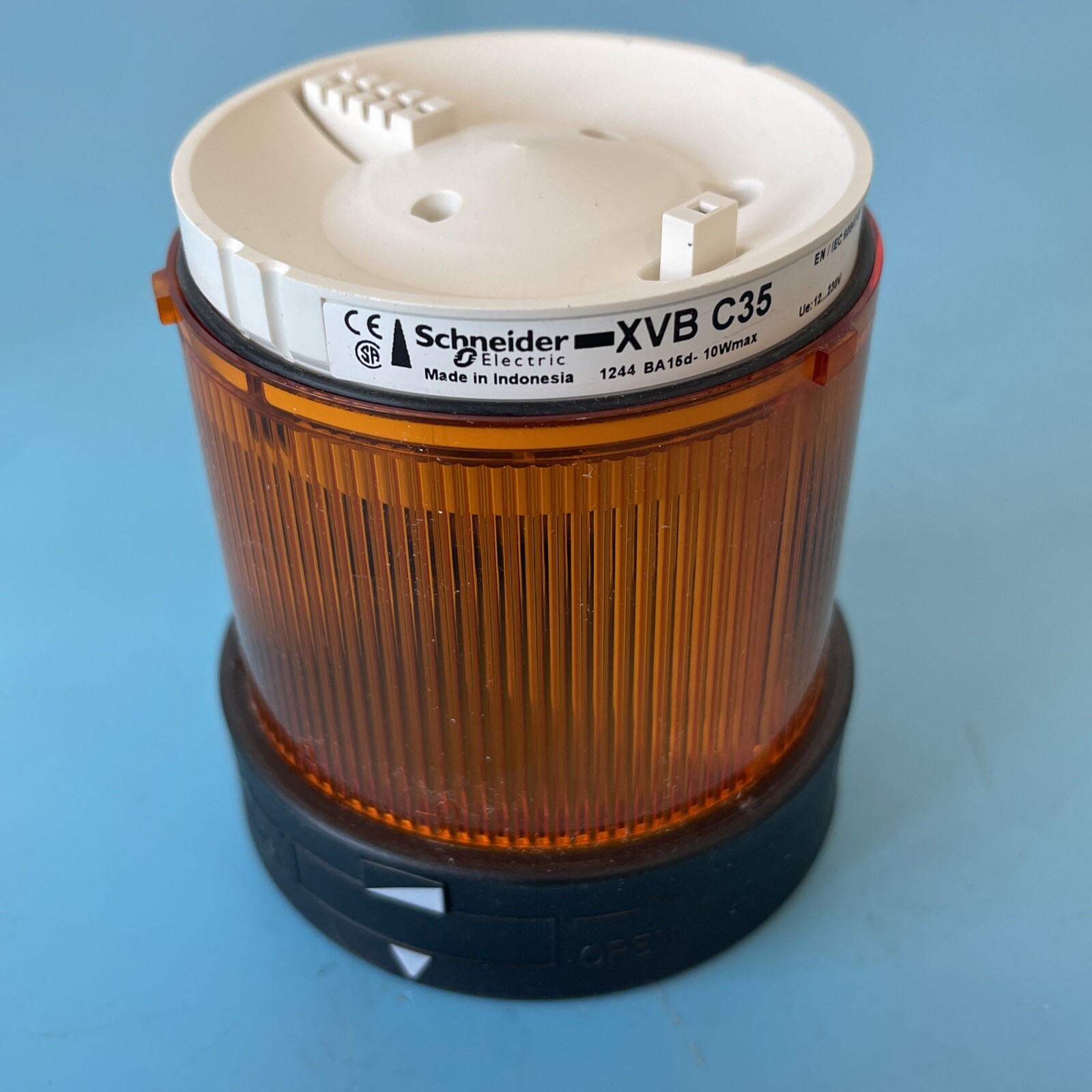 NEW W/BOX- Schneider Electric XVB C35 Harmony Orange Steady Unit 230V 10W Max