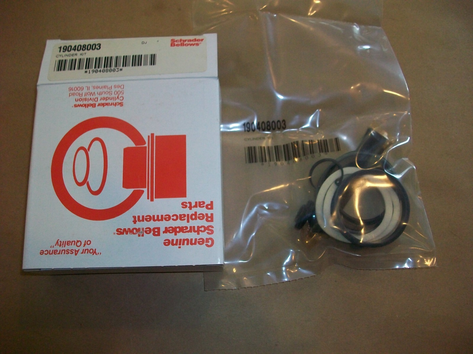 Schrader Bellows 190408003 Cylinder Kit NEW