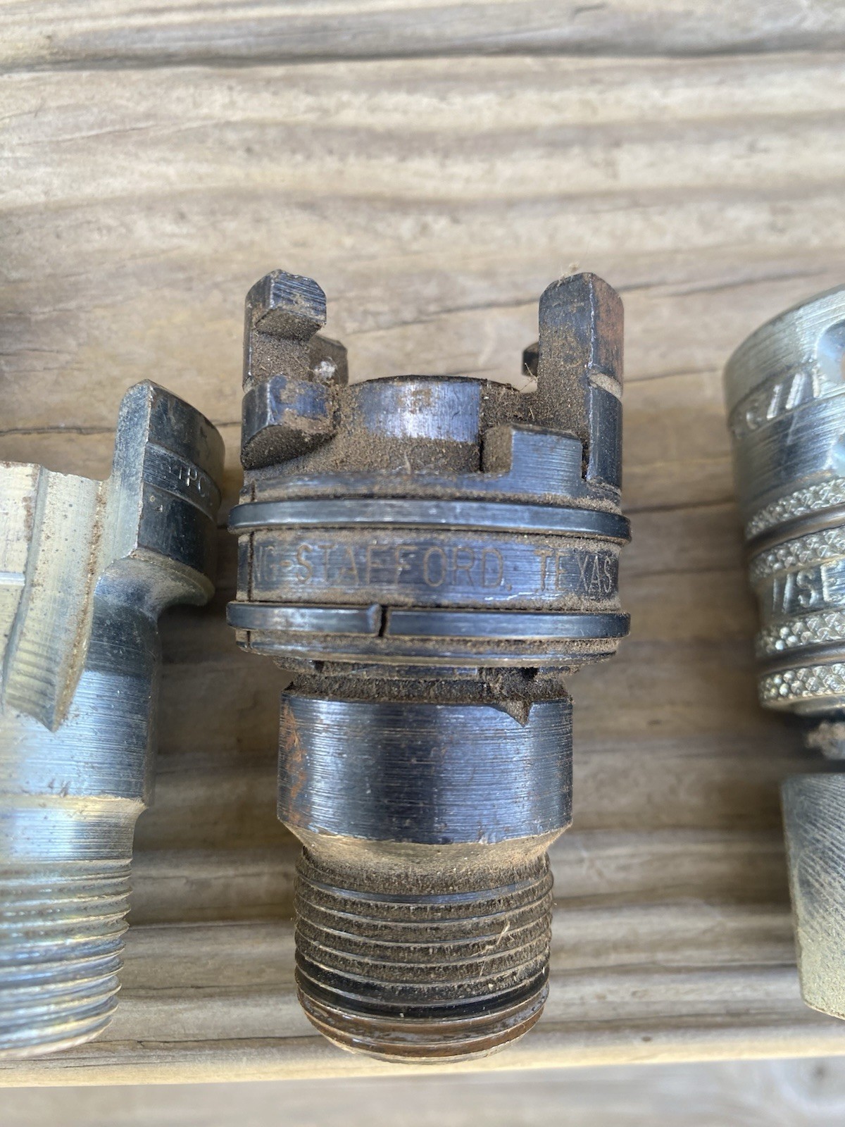 Lot 7 P SERIES PCC Dual Lock QUICK DISCONNECT PNEUMATIC COUPLER 1/2” & 3/4” NPT