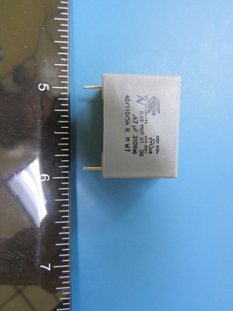 ARCOTRONICS R49AN34700001K Qty of 50 per Lot Safety Capacitors 0.47 uF 10% 310V