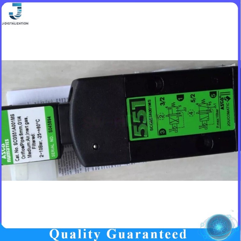 Brand New & Genuine ASCO G551A001MS SCG551A001MS.24/DC Solenoid Valve 2.5W