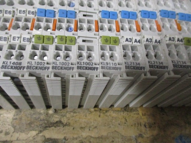 Beckhoff BK1120 EtherCAT PLC System w/ 8x KL1408, 3x KL1002, 3x KL2134 +*Tested*