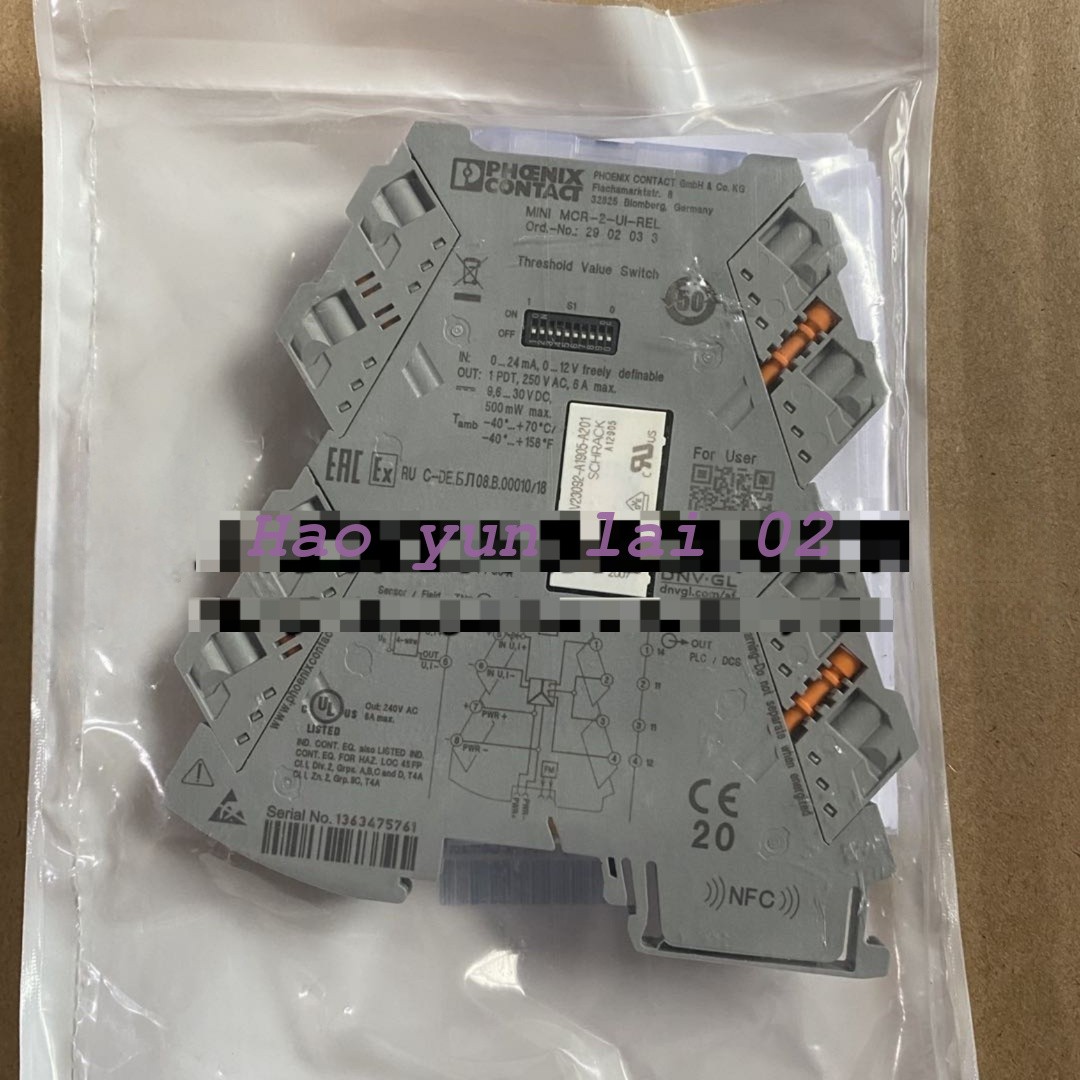 1PCS New For 2902033 Phoenix MINI MCR-2-UI-REL Threshold Switch