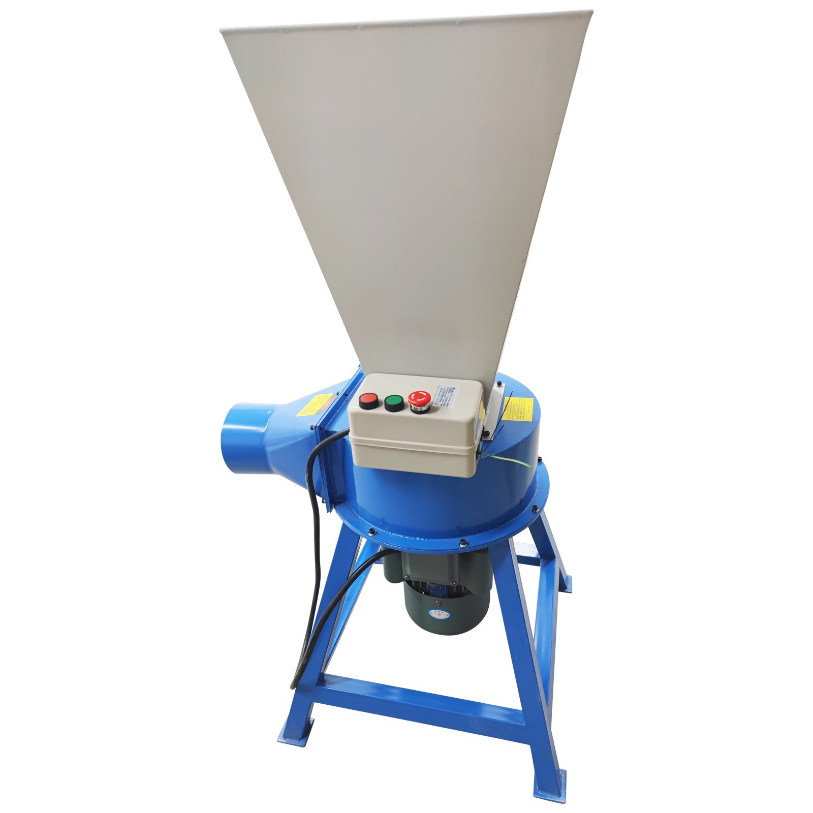 Sponge Crusher Sponge Corner Waste Mill Grinder w/20Mesh Screen 132-198LB/h 220V